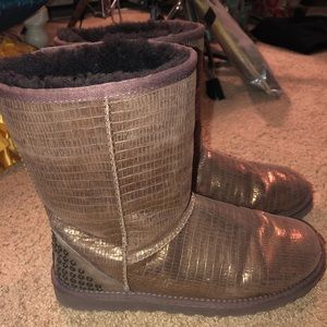 Snakeskin Uggs